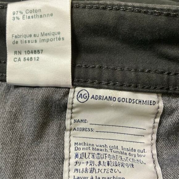 Adriano Goldschmied Jeans Mens 33x32 The Graduate Tailored Dark Wash Streetwear - Picture 10 of 11